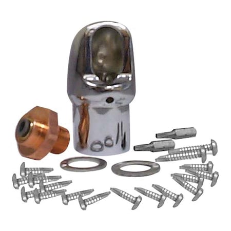 Elkay Halsey Taylor Kit-Halsey Universal Vr, Chrome 98030C